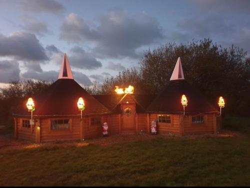 Miniature oast house Miniature oast house