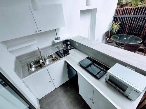 廚房, La Vela Boutique Hotel in 克波斯