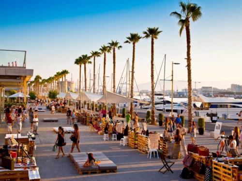 Holidays2Malaga Paseo Maritimo Antonio Banderas Sea View & Terrace