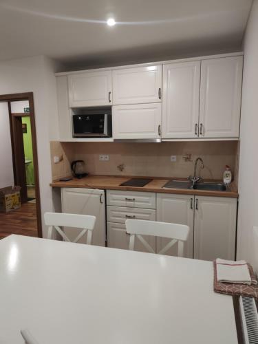 keuken, Apartmany pod sjezdovkou in Cenkovice