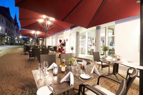 Altan/terrasse, Hotel Schlemmer Das familare Altstadt - Hotel mit Herz in Montabaur