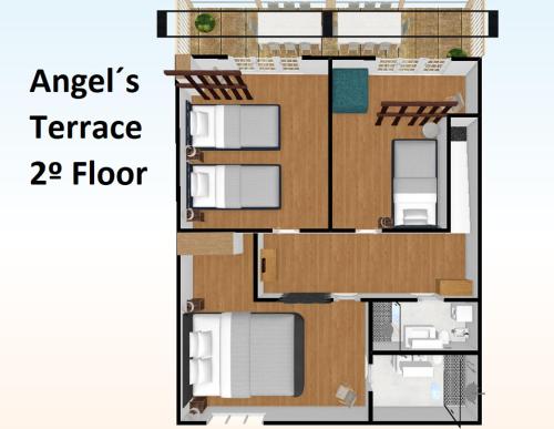 Angel's Duplex Terrace Five Bedrooms