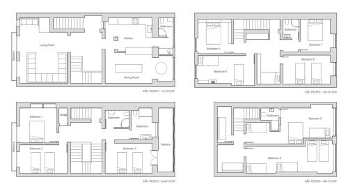 São Pedro 30 Guests Apartment - image 12