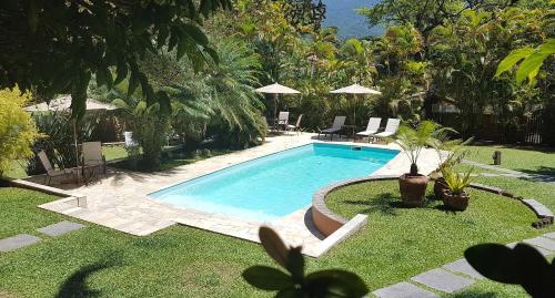 Zwembad, Pousada Florence in Cocaia