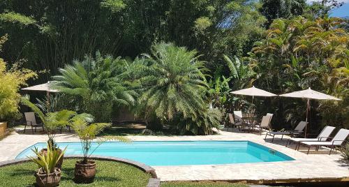 Zwembad, Pousada Florence in Cocaia