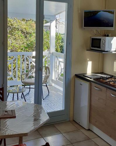 La plage de Petit-Havre in Mare Gaillard