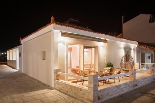 Exterior view, ETHOS Luxury Home - Seaview Villa with Hot-Tub! in Samos Island