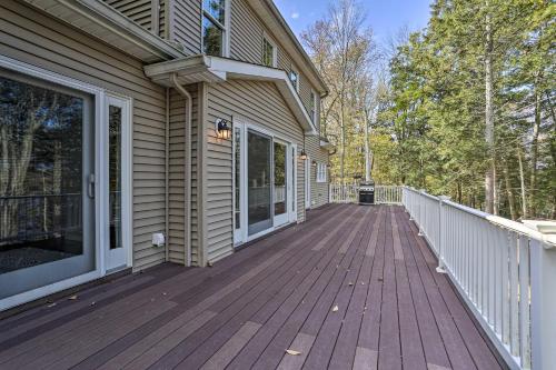 Beautiful Lakefront Retreat with Deck and Views!