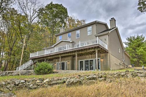 Beautiful Lakefront Retreat with Deck and Views!