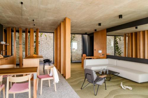 virtuve, Boutique Hotel Osmolis in Brsecine