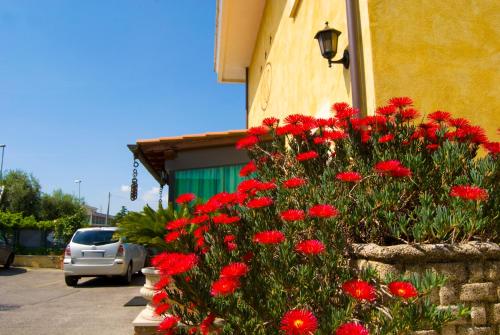 Entrance, Hotel California in Ariccia