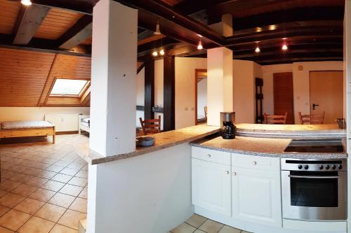 Kitchen, Penthouse Apartment in Langenloh bei Nurnberg in Neuendettelsau