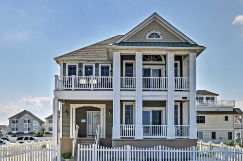 Idyllic Oceanfront Home on Atlantic City Boardwalk