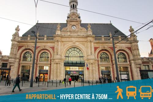 Appart Chill & Work - 50m Gare de Valenciennes