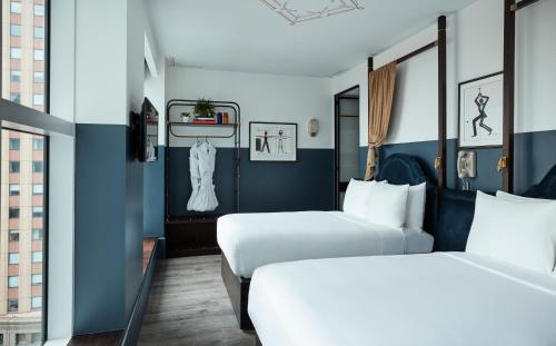 Deluxe Double Room with Two Double Beds room in CIVILIAN NYC