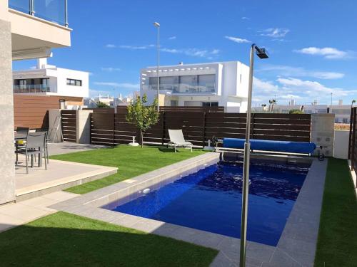 3 bedrooms house with private pool enclosed garden and wifi at Vistebella Golf