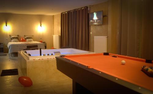 LE LOFT A BULLES (85m2 Jacuzzi Hammam Billiard Bar Douche Sauna), Strasbourg (photo 9)
