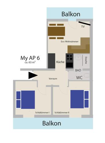 Two-Bedroom Apartment