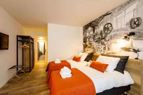 2 twin beds