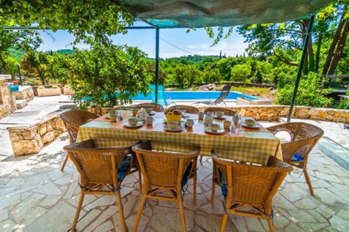 Viesnīcas āriene, Rural villa Forest with private pool near Dubrovnik in Popovići