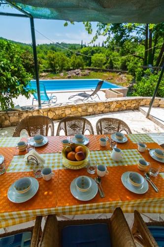 Rural villa Forest with private pool near Dubrovnik in Popovići