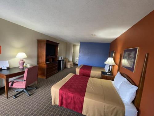 2 double beds