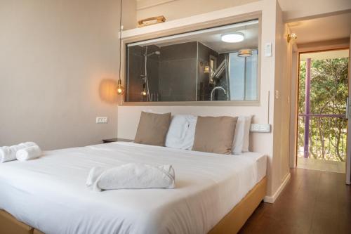1 double bed