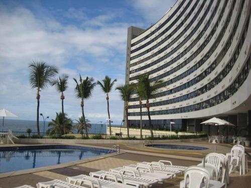 Apartamento localizado no Ondina Apart, Salvador
