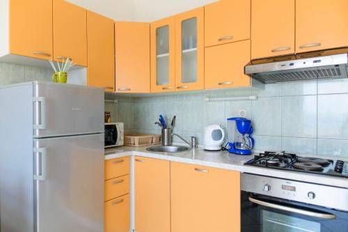 Apartment in Okrug Gornji with sea view, terrace, air conditioning, WiFi 5049-3, Trogir (fotografie 9)