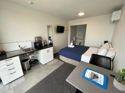 Nhà riêng 100 m² 1 phòng ngủ, 1 phòng tắm riêng ở Lake Tekapo (GALAXY LAKE VIEW STUDIO) in Lake Tekapo