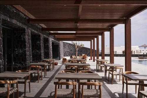 餐廳, Orama Hotel & Spa in 菲拉