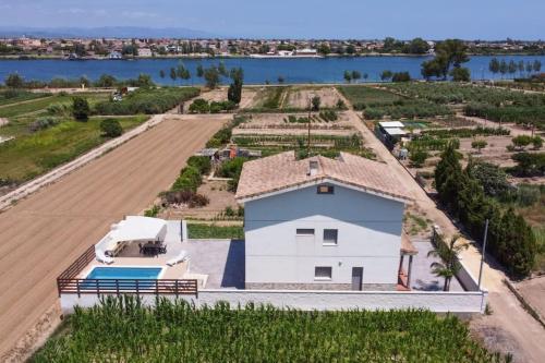  Estel - Chalet a 200m del Río Ebro con piscina privada y barbacoa, Unterkunft in La Cava