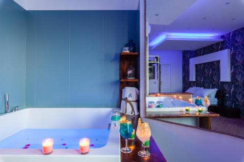 Bañera de hidromasaje, Mini Hotel in Pozzuoli