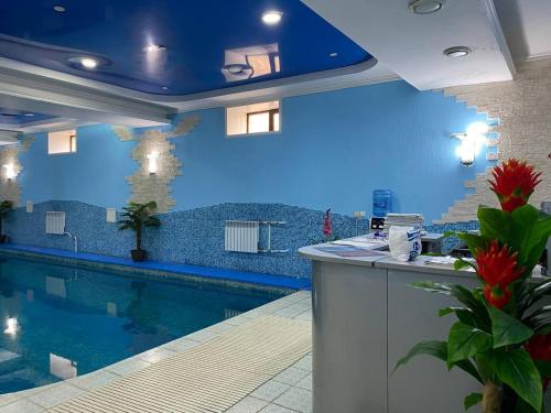 Piscina, Deluxe SPA-Hotel in Oskemen