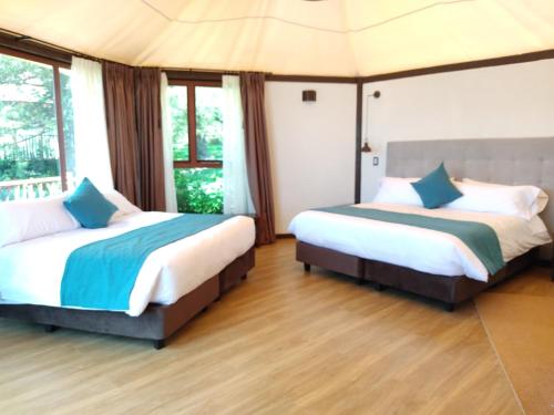 Tent room in Hemma Genki Luxury Wellness Hotel Villa