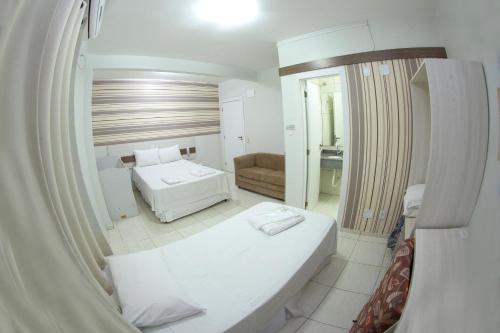 1 double bed, 1 twin bed, 1 sofa bed