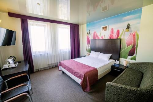 1 double bed