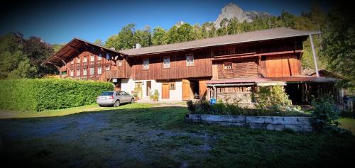 A szálláshely kívülről, Haus Bergmann in Boltigen