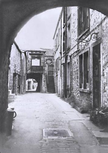 Restored house In traditional setting