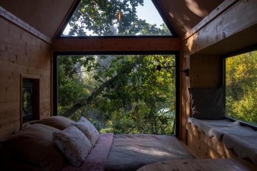 ENJOY COZY Tree House Hills Forest Gardens Beautiful Views Sauna Hotbath in Jablonne V Podjestedi
