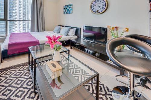 Sea View Studio 10min from beach Royal Oceanic, Dubaj (fotografie 10)