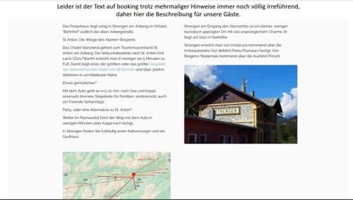 Chalet Stanzertal