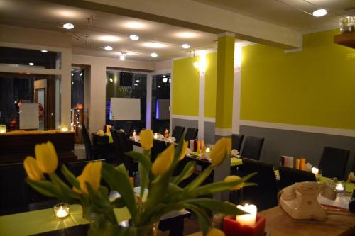 餐廳, Gästehaus Zwiebelturm (Gastehaus Zwiebelturm) in 凱爾肯