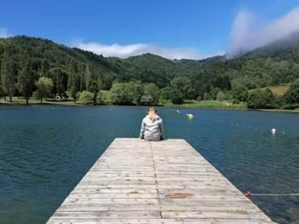 Kilátás, Hotel Bayle in Belcaire