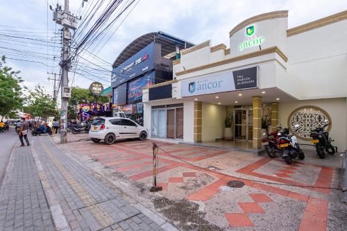 Entrance, Hotel Ancor in Sincelejo