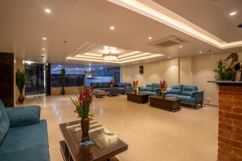 Lobby, Hotel Palm International in Butwal