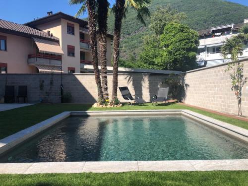 Miranda, Modern Duplex, Garden, Swimming Pool, Parking, Losone (photo 4)