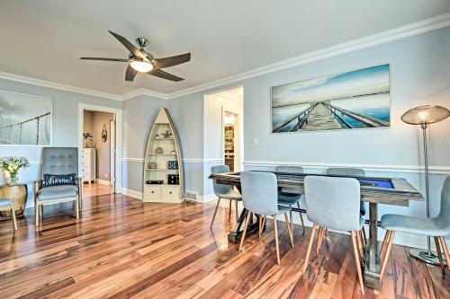 Lakefront Home w/ Game Room, Theater & Dock! in Johnsburg (IL)