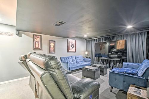 Lakefront Home w/ Game Room, Theater & Dock! in Johnsburg (IL)