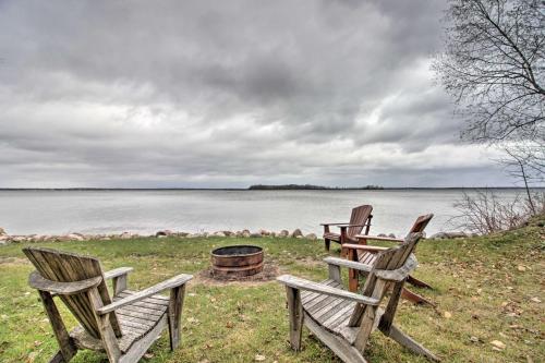 Lakefront Retreat with Fire Pit, Dock and Grill!